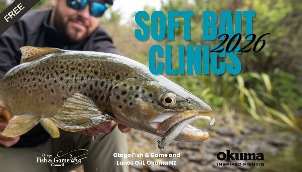 Otago Fish & Game Council Soft Bait Clinic 2026 - Lake Waihola hero image